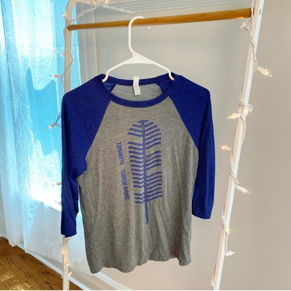 Shawn mendes illuminate baseball tee
